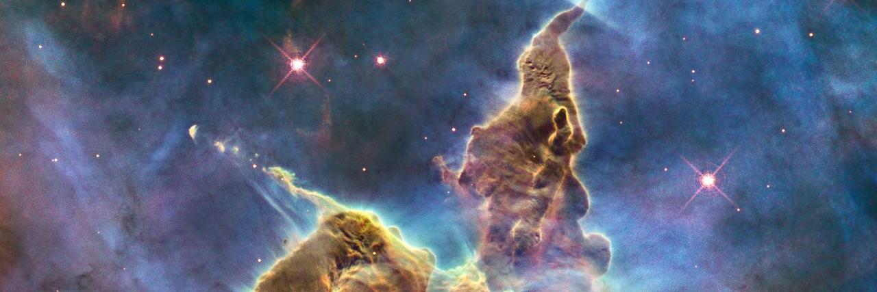 Pillars of creation banner